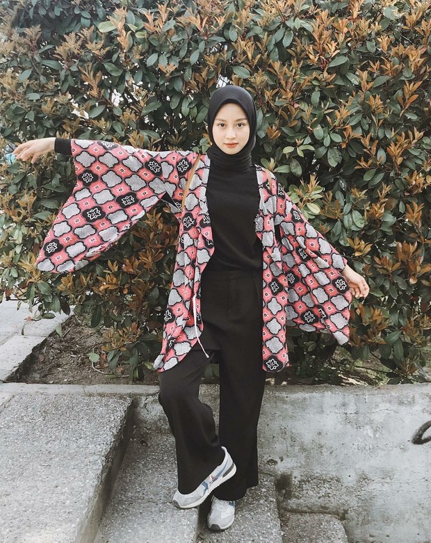 Foto: Instagram.com/gitasav Layer pakaian