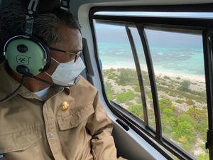 Gubernur Kunjungi Pulau Lantigiang: Masih Alami, Tak Ada Sentuhan Manusia