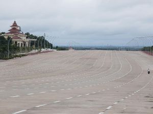 Mubazir! Myanmar Punya Jalan Raya 10 Lajur, tapi Enggak Ada Mobil Lewat