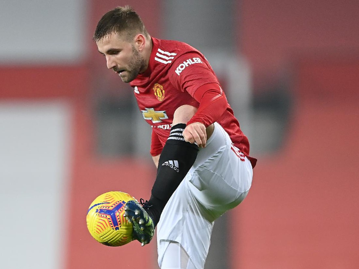 Luke Shaw, dari terpinggirkan menjadi pemain penting di Manchester United. (Foto: Getty Images/Laurence Griffiths)