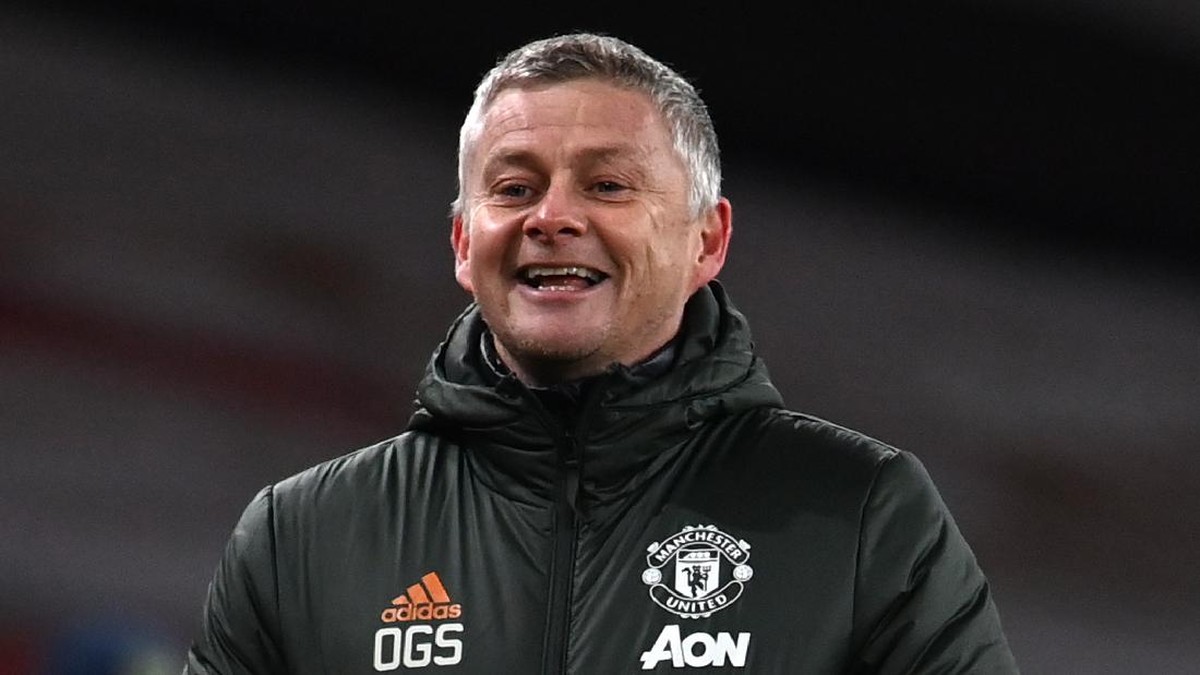 Ole Gunnar Solskjaer, merayakan hari lahirnya yang ke-48 pada 26 Februari. (Foto: Getty Images/Pool)