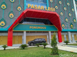 Telan Anggaran Rp 133 Miliar, Pasar Legi Ponorogo Selesai Dibangun