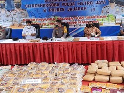Polda Metro Musnahkan Barang Bukti Narkoba Hasil Operasi 4 Bulan