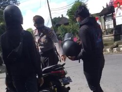 Video Polisi Ngegas Motor Knalpot Racing Viral, Ini Kata Polres Badung