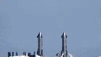 Potret Detik-detik Ledakan Roket SpaceX Starship SN9