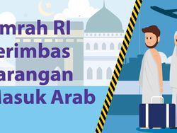 Umroh RI Terimbas Larangan Masuk Arab