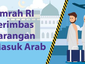 Umroh RI Terimbas Larangan Masuk Arab