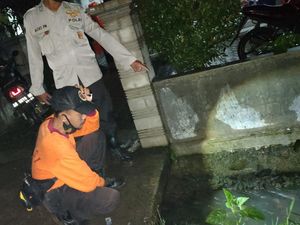 Balita 3 Tahun Hilang Diduga Terseret Arus Saluran Parit di Blitar