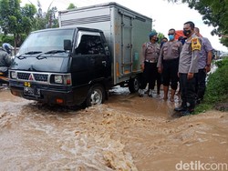 Jalur Surabaya-Madiun di Jombang Banjir, Pengendara Diimbau Lewat Tol