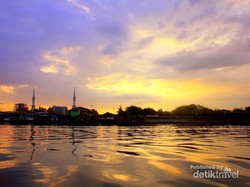Ada Senja Eksotis di Jakarta