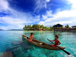 Aih! Lucunya Anak-anak di Raja Ampat