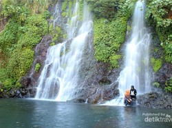 Air Terjun Kembar di Banyuwangi yang Mencuri Hati
