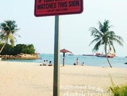 Aneka Papan Pengumuman Lucu di Singapura