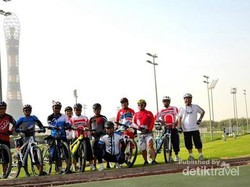 Asyiknya Gowes Sepeda di Qatar
