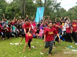 Asyiknya Outbound di Bogor