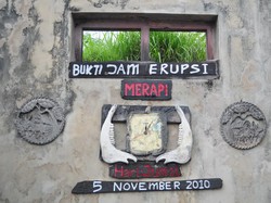 Bangunan dan Isi Museum Ini Adalah Peninggalan Erupsi Merapi