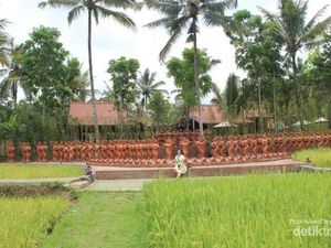 Banyuwangi Punya Taman Berisi Patung Penari Gandrung