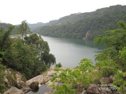 Begini Cantiknya Danau Bendungan Sigura-Gura di Asahan