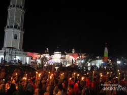 Begini Meriahnya Malam Takbiran di Banda Aceh