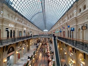 Begini Mewahnya Mal Terbesar di Rusia