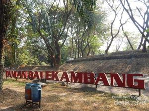 Begini Suasana Taman Balekambang Sebelum Tutup karena Corona