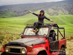 Beginilah Bukit Teletubbies di Gunung Bromo