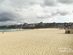 Beginilah Saat Pantai Bondi Sepi