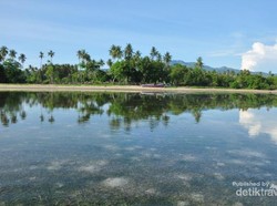 Bekas Letusan Gunung Tambora Jadi Semenanjung yang Cantik