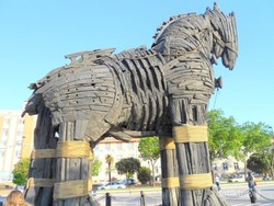 Bertemu Kuda Perang Raksasa di Canakkale, Turki