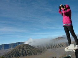 Brrrrr! Dinginnya Gunung Bromo