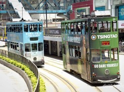 Bukan Bus Tingkat, Ini Tram Unik di Hong Kong