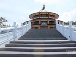 Bukan di Tiongkok, Kuil Cantik Ini di Bangka Belitung