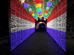 Cantik Banget! Ini Taman Lampu Instagenic di Yogyakarta