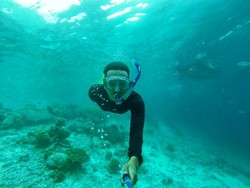 Cantiknya Pulau Arborek di Raja Ampat