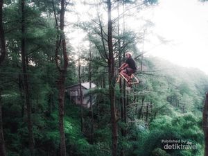 Dug Ser.. Sensasi Naik Sepeda Udara Malino