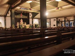 Gereja Unik Dengan Nuansa Jawa di Bantul