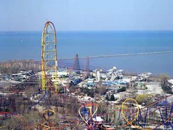Gila! Ada Roller Coaster 128 Meter di Ohio