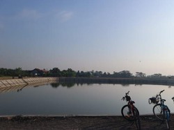 Gowes di Klaten, Mampir Yuk ke Embung Karangasem