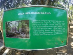 Gua yang Konon Jadi Tempat Dewi Kilisuci Bertapa