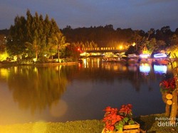 Imut! Ada Taman Miniatur Kereta di Bandung