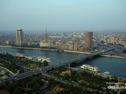 Indahnya Ibukota Mesir dari Cairo Tower