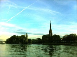 Indahnya Lukisan Langit di Frankfurt