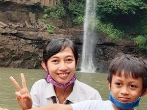 Ini Masih di Geopark Pongkor Bogor, Curug Lontar Namanya