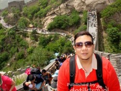 Ini Rasanya Naik Kereta Gantung di Tembok Besar China