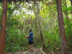Ini Sungai Berwarna Biru di Raja Ampat