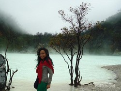 Kawah Putih Memang Asyik Buat Foto-foto