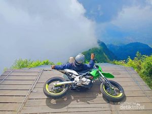 Ke Puncak Gunung Pakai Motor, Telomoyo Lokasinya