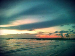 Kesempurnaan Milik Pantai Pasir Padi di Pangkalpinang