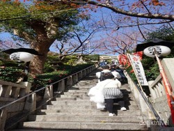 Kuil Cantik Lain Jepang Berpemandangan Kota Kobe