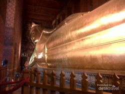 Libur Panjang ke Bangkok, Lihat Patung Buddha Tidur Berlapis Emas